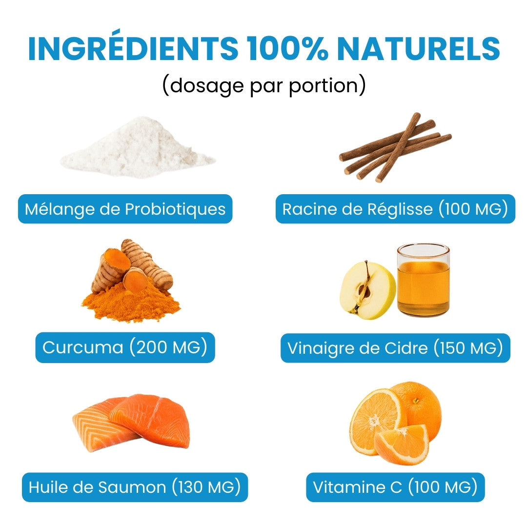 CalmiSkin – Friandises peau sensible & anti-démangeaisons